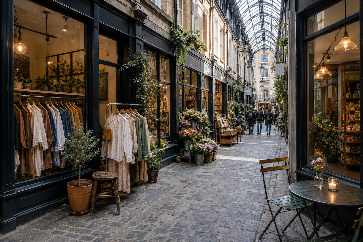 Local Business Storytelling in an urban retail setting